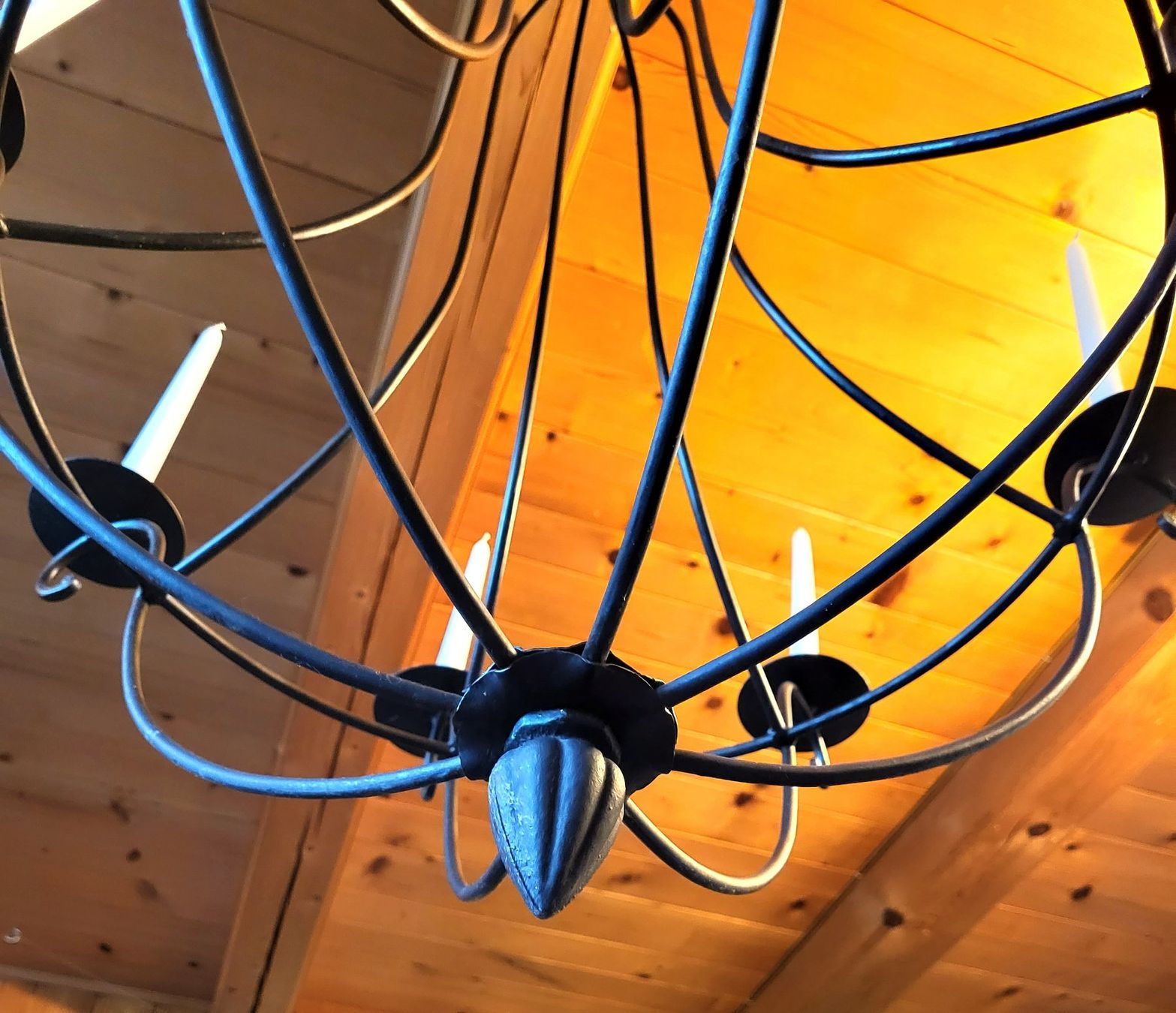 Pfister Kronleuchter & Deckenlampen: Antiker Kerzenleuchter 114 cm – Neu (gemäss Beschreibung) aus Schafhausen im Emmental von Herzrose 4