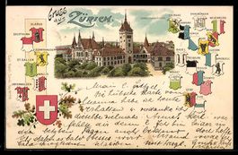 Litho Zürich, Schweiz. Landesmuseum, Wa