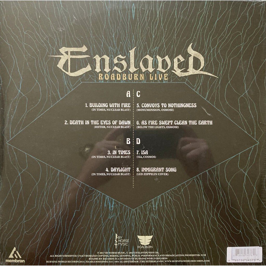 Vinyles: ENSLAVED - ROADBURN LIVE – Neuf avec emballage d'origine à Bottens par hotter-than-hell 1