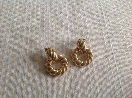 Boucles d'oreille - dorée