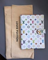 Louis Vuitton Monogram Multicolore Agenda Weiss Murakami