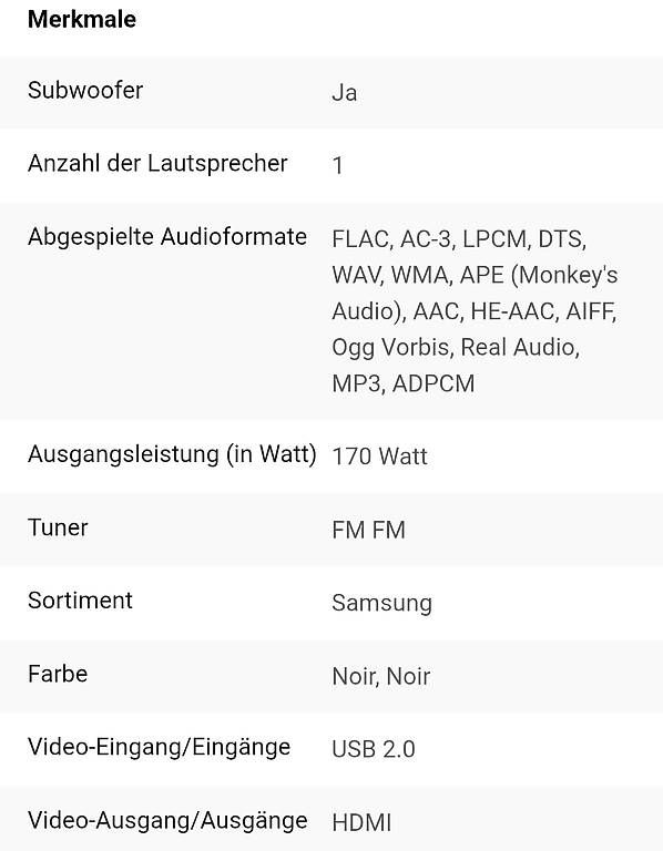 Home Cinema: Samsung Home Cinema 7.1 – Usato da Chur venduto da Steiermark1974 3