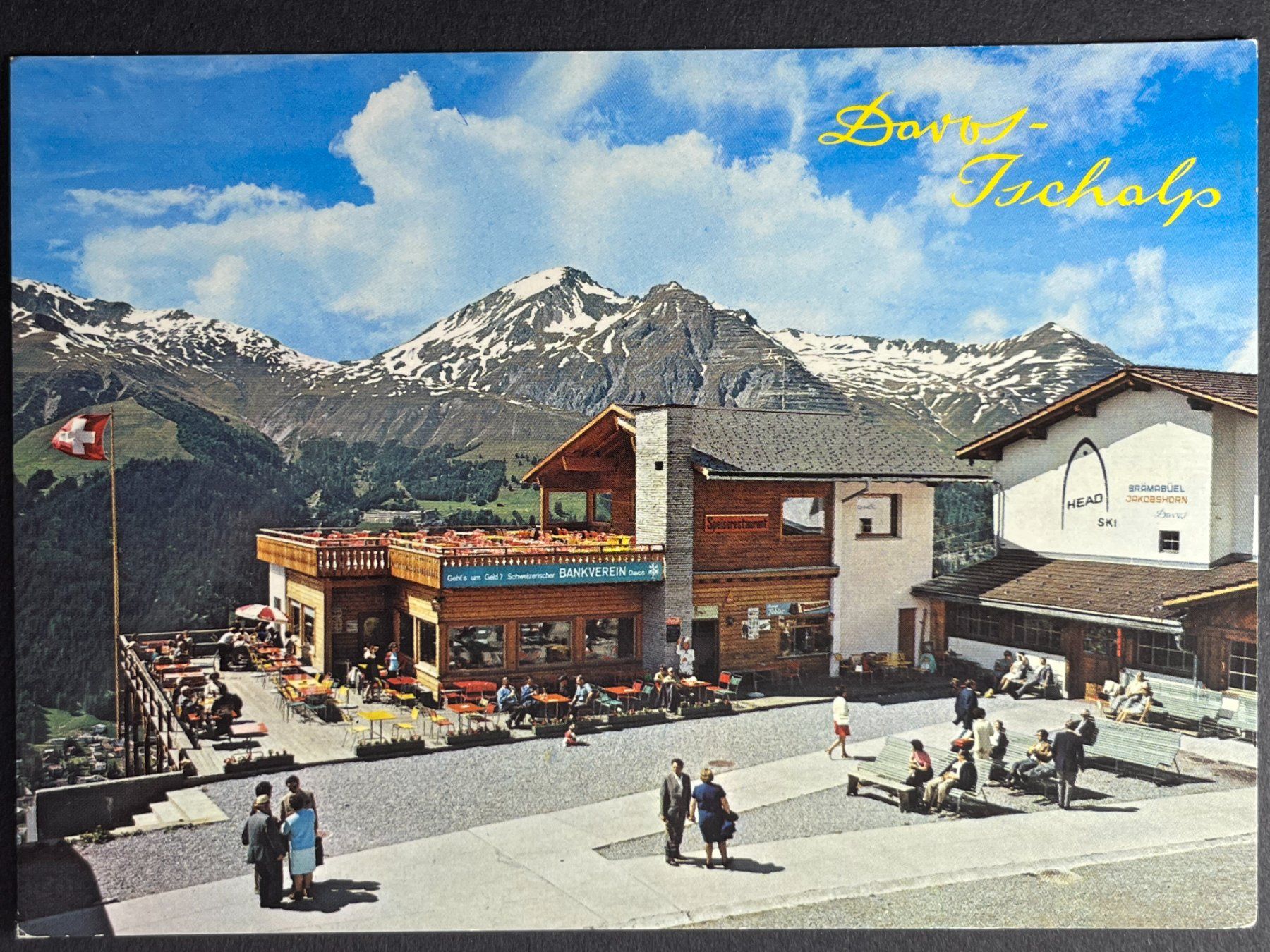 Cartes postales: Davos - Restaurant ISCHALP – D'occasion à Steg VS par _vinci_