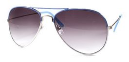 Bicolor Aviator Sonnenbrille Pilotenbrille SAV85-WTBL