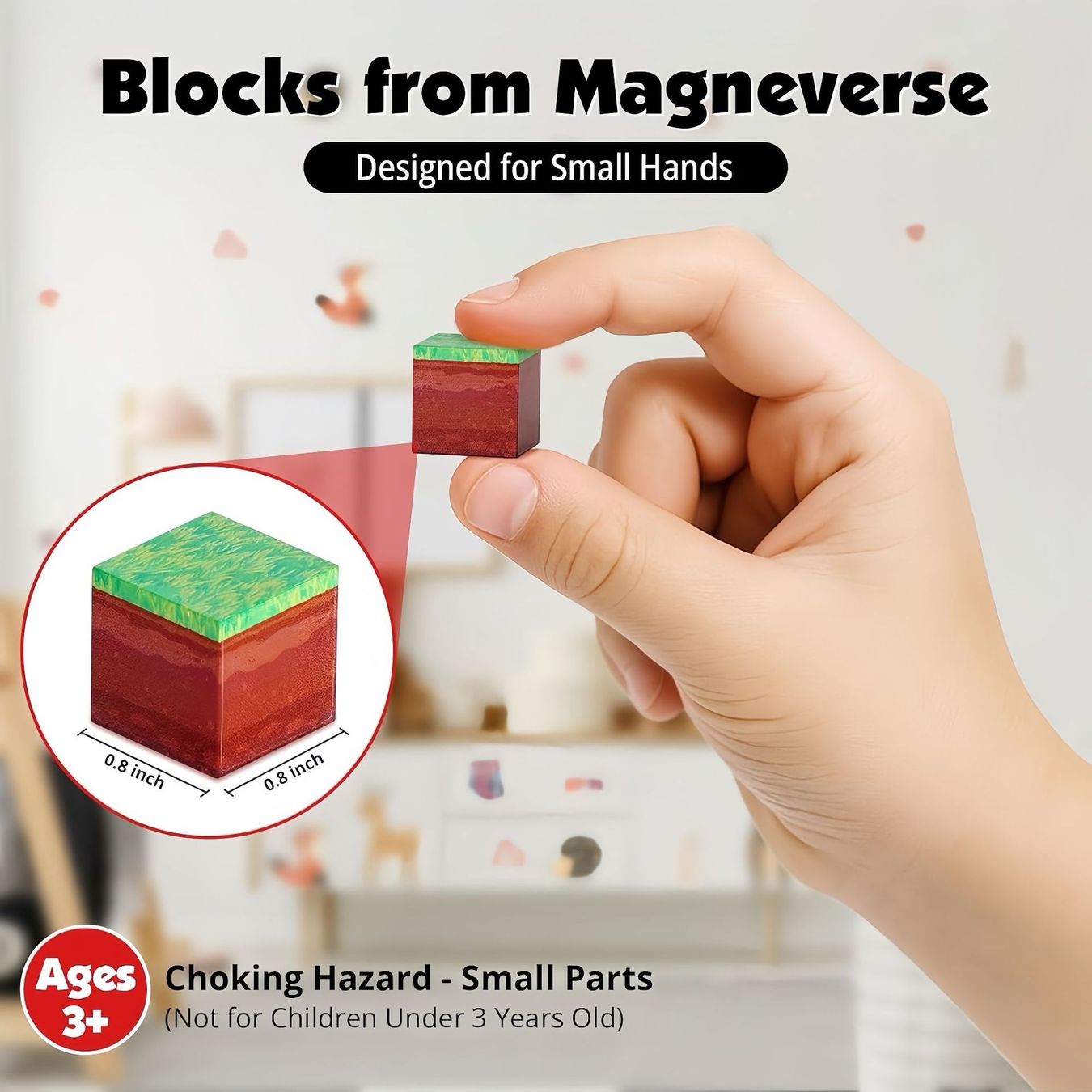 Jeux: Minecraft Magnetic Building Blocks 200 Pcs Educational New – Neuf (Voir description) à Glattbrugg par har_jgc7 2