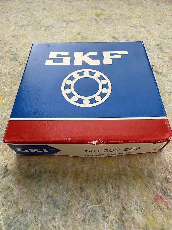 Kugellager: SKF Rollenlager NU 209 ECP – Gebraucht aus Mehlsecken von Pancho2009
