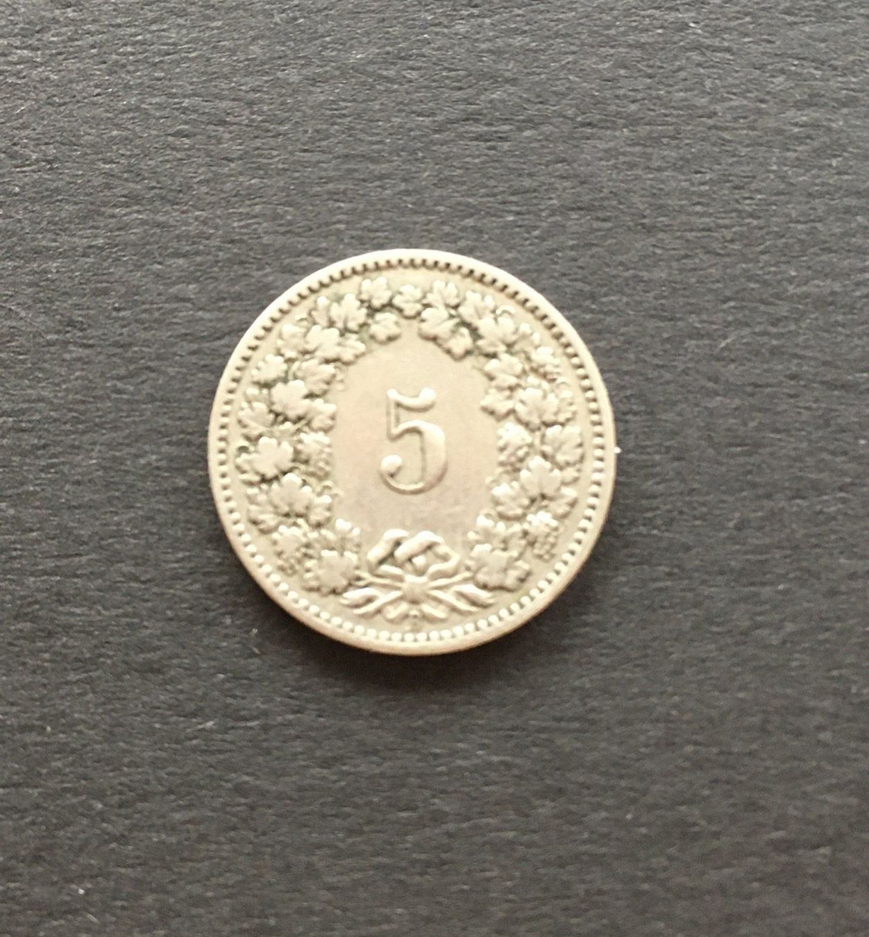 Tutti le monete: 5 Rappen 1904 - Münze – Usato da Affoltern am Albis venduto da Blackrhythm 1