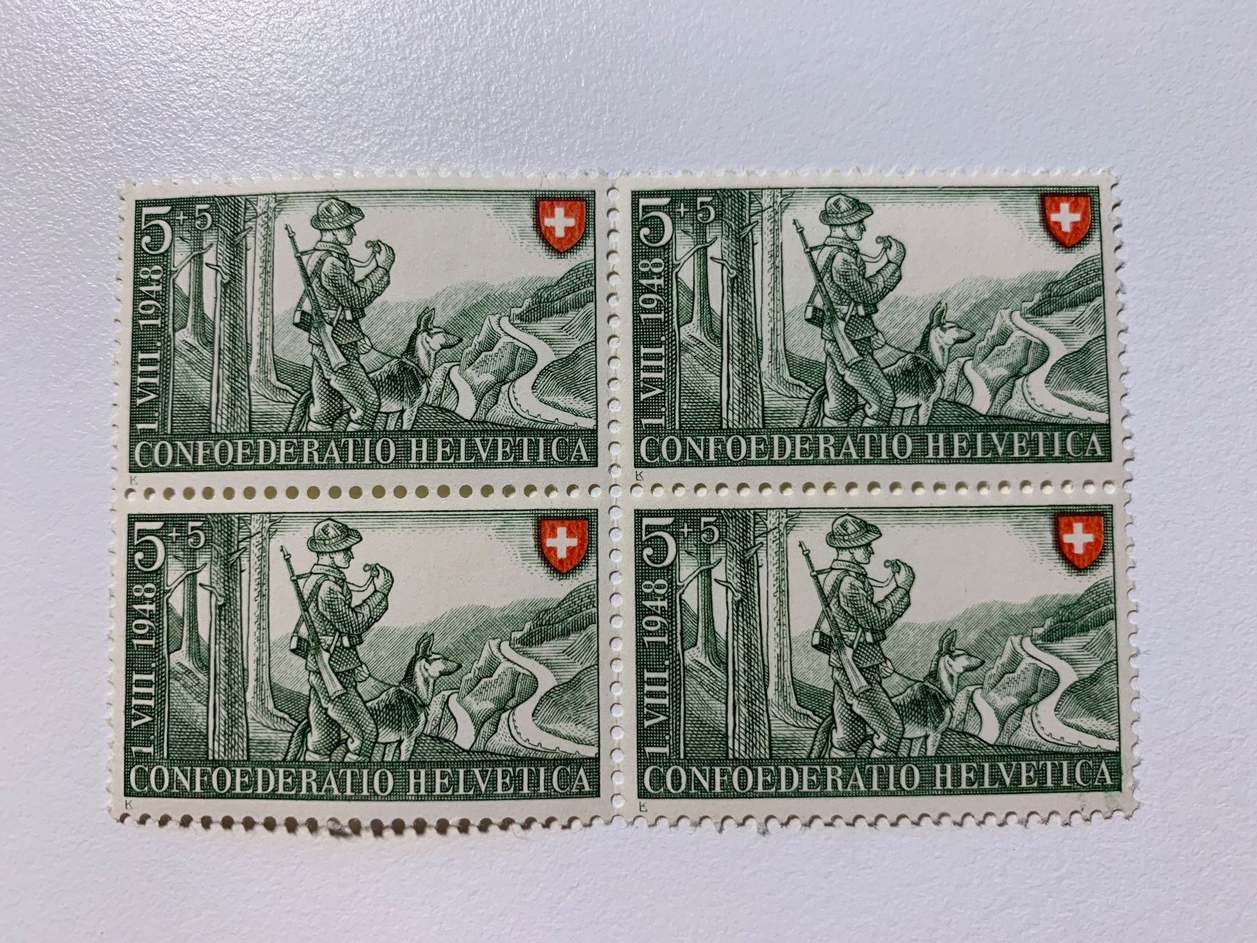 Tutti i francobolli: Pro Patria 1948 Viererblöcke einwandfrei postfrisch – Usato da Willisau venduto da Repfuesch 1