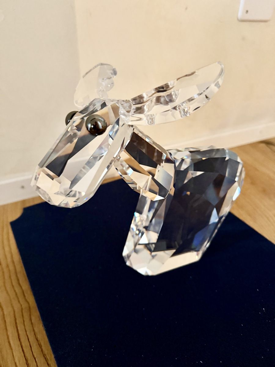 Swarovski Statuette: Swarovski Elch Figur im Originalkarton – Nuovo e nell'imballaggio originale da Unterseen venduto da ver_d8cl 4