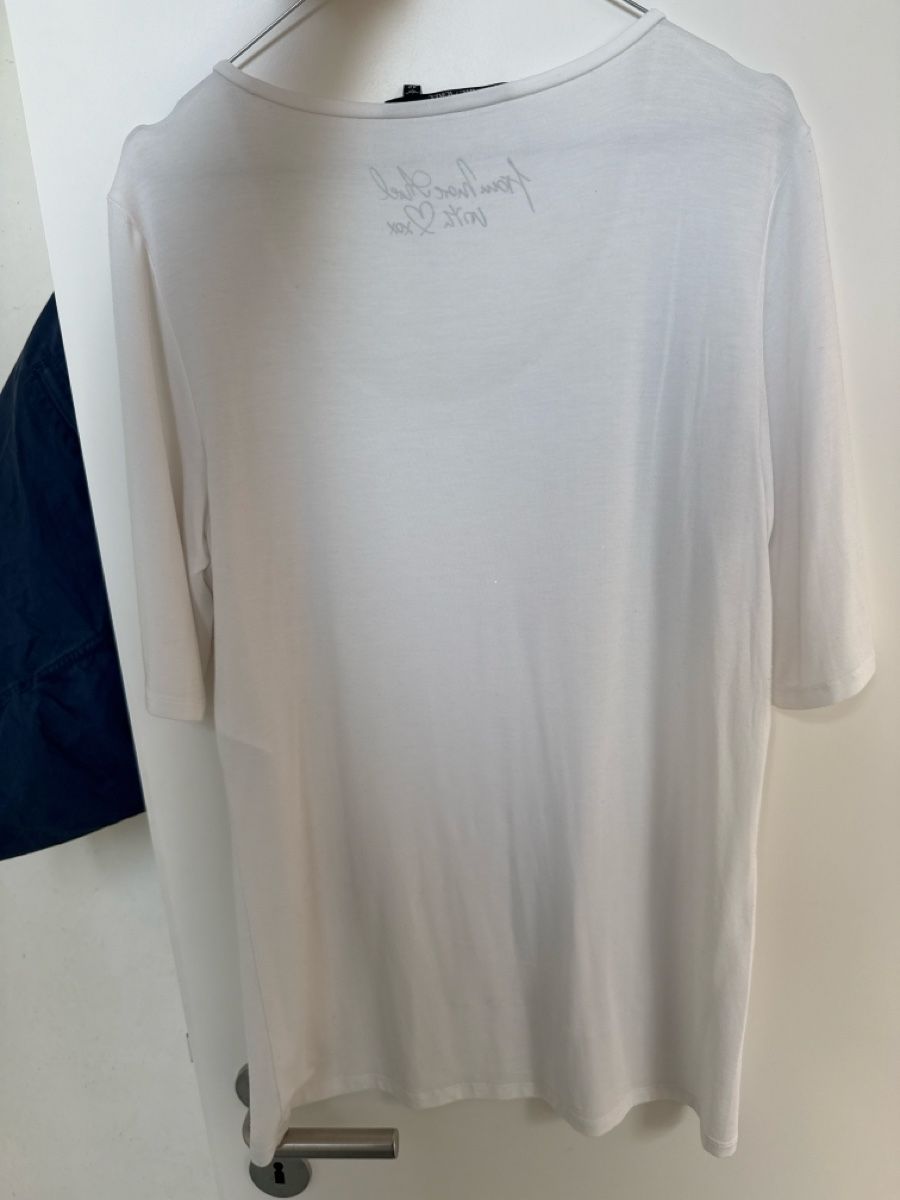 T-shirt: Marc Aurel T-Shirt Weiss Grösse 42 – Nuovo (secondo la descrizione) da Zürich venduto da Sigeli03 3