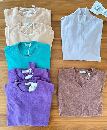 7x Cashmere Pullover Grösse 52
