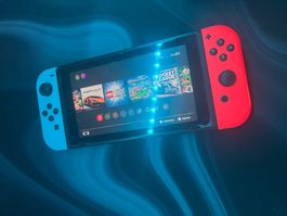 Nintendo Switch mit Mario Party und div. Zubehör