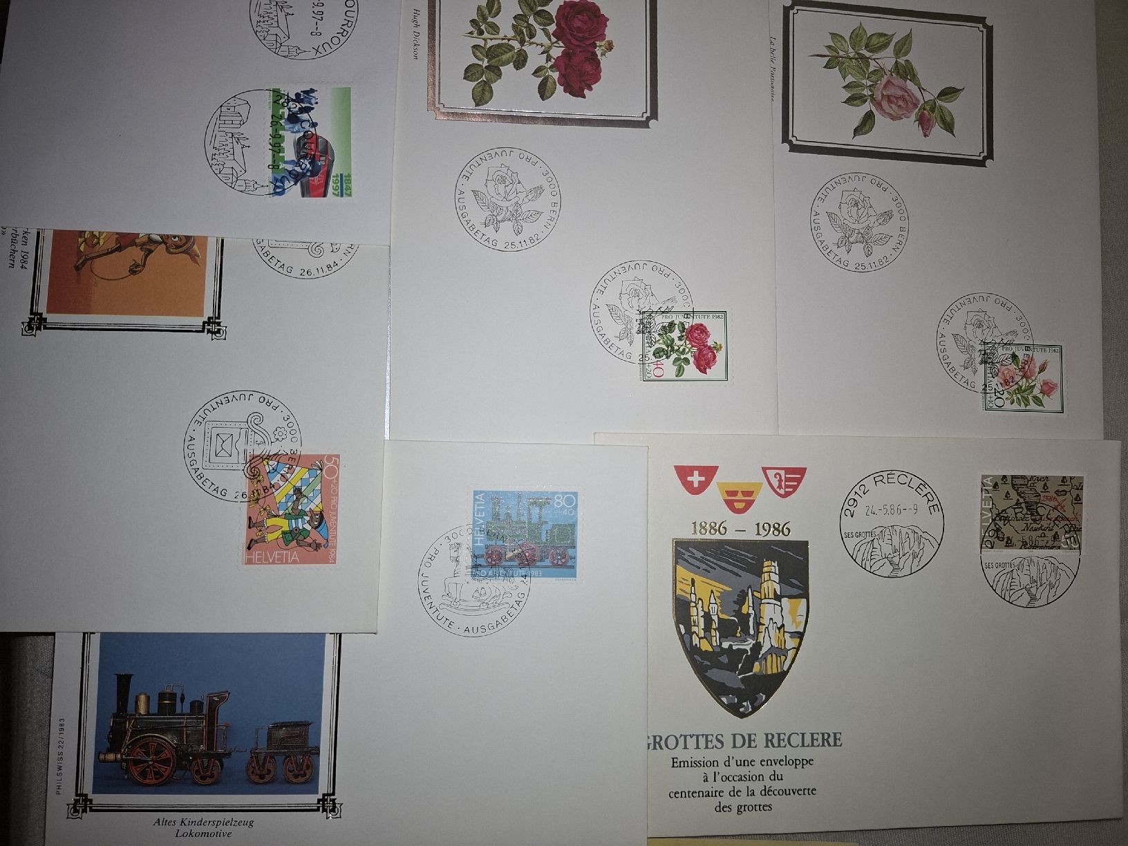 Tutti i francobolli: FDC mit speziellen Illustrationen – Usato da Balgach venduto da SIMEON27 1