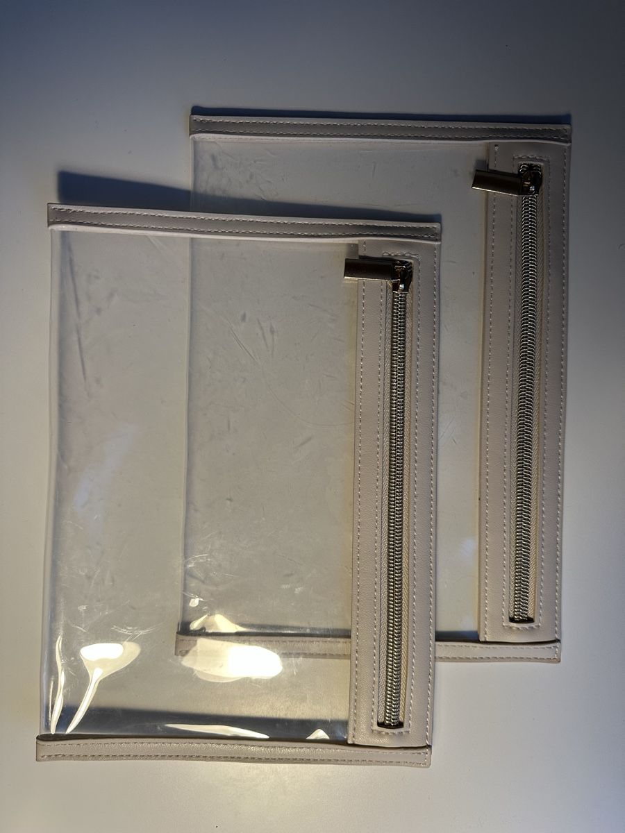 Custodie per cosmetici: Edle Kosmetiktasche transparent mit Zipper – Usato da Hergiswil NW venduto da kaufe_at_kaufmann