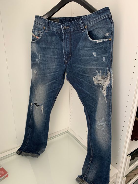 Jeans Diesel KRAYVER R842R - Coupe Regular Slim-Carrot Stretch - Taille W28 L32 - Neuf étiqueté