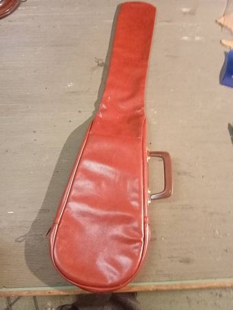 Mandoline / Ukulele Tasche, Vintage, Top Zustand, Rot!