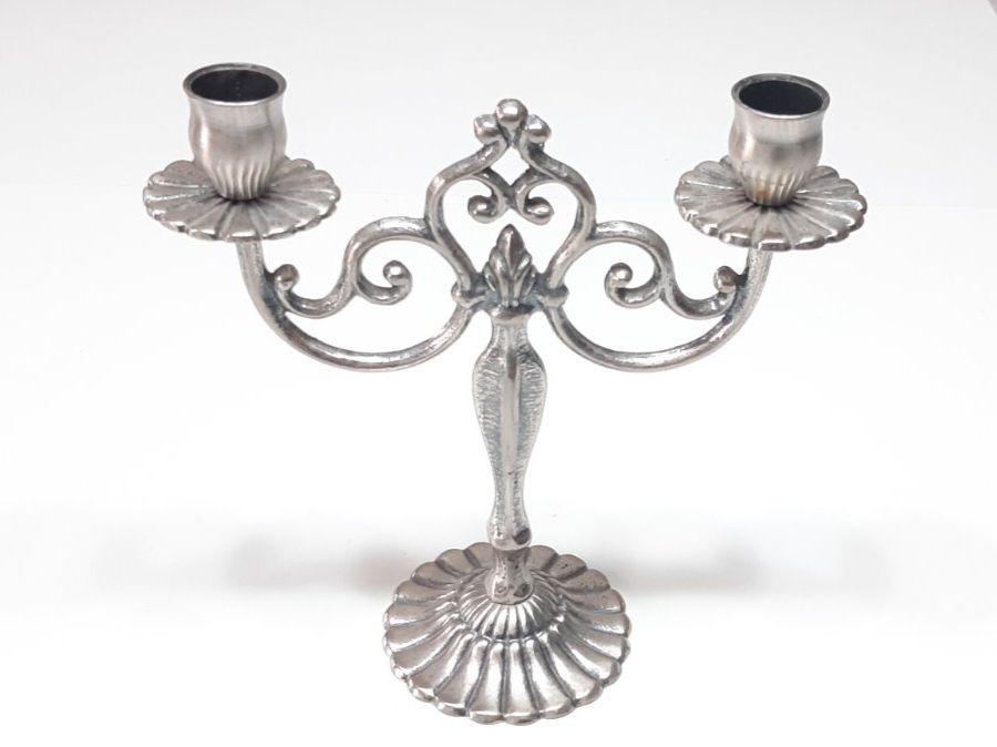 Portacandele: Kerzenständer aus Solid Brass - Chandelier en  Solid Brass – Nuovo (secondo la descrizione) da Savagnier venduto da Marderuth