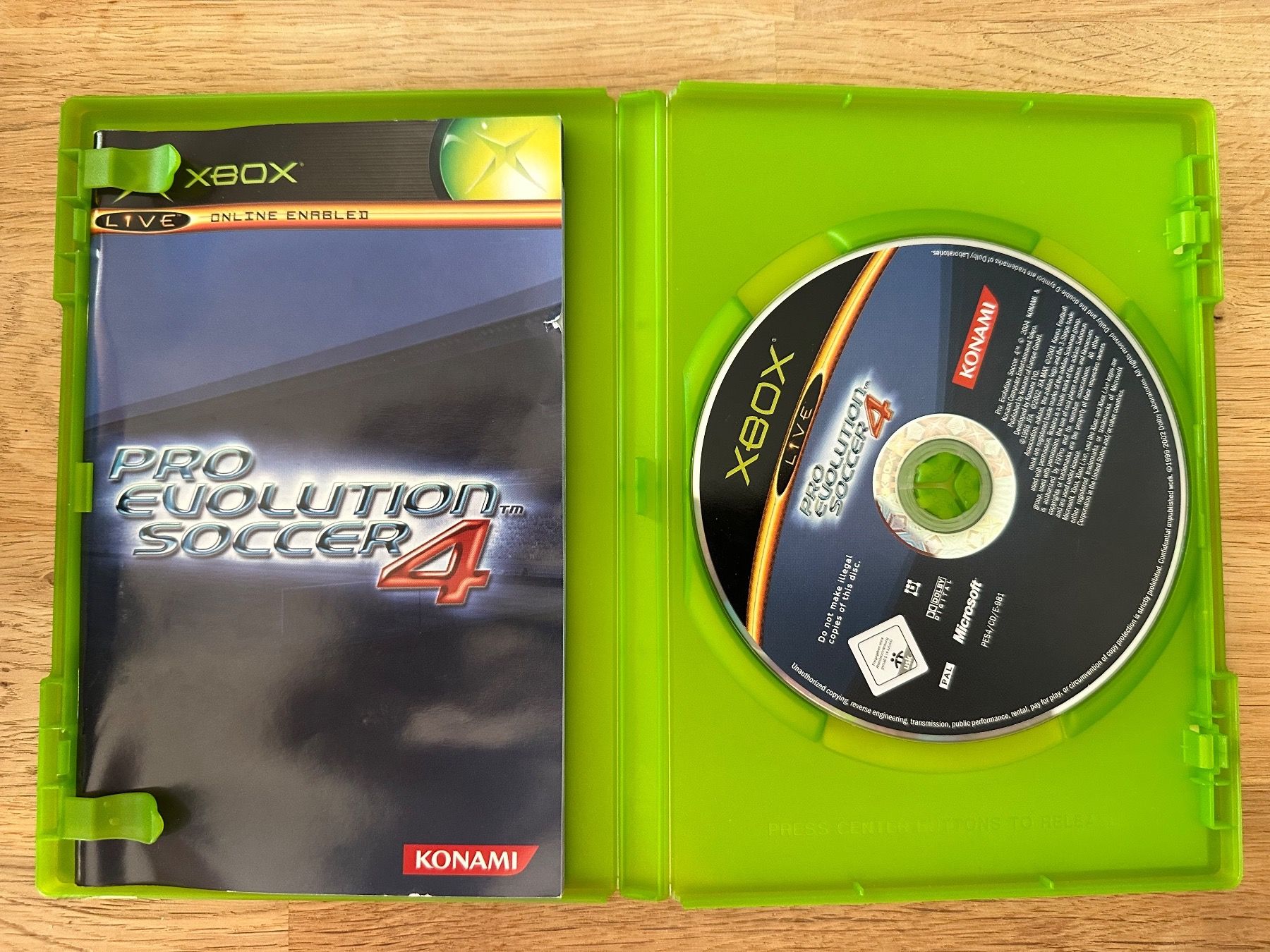 Microsoft Giochi: Pro Evolution Soccer 4 für Xbox – Usato da Kestenholz venduto da Mad18 2