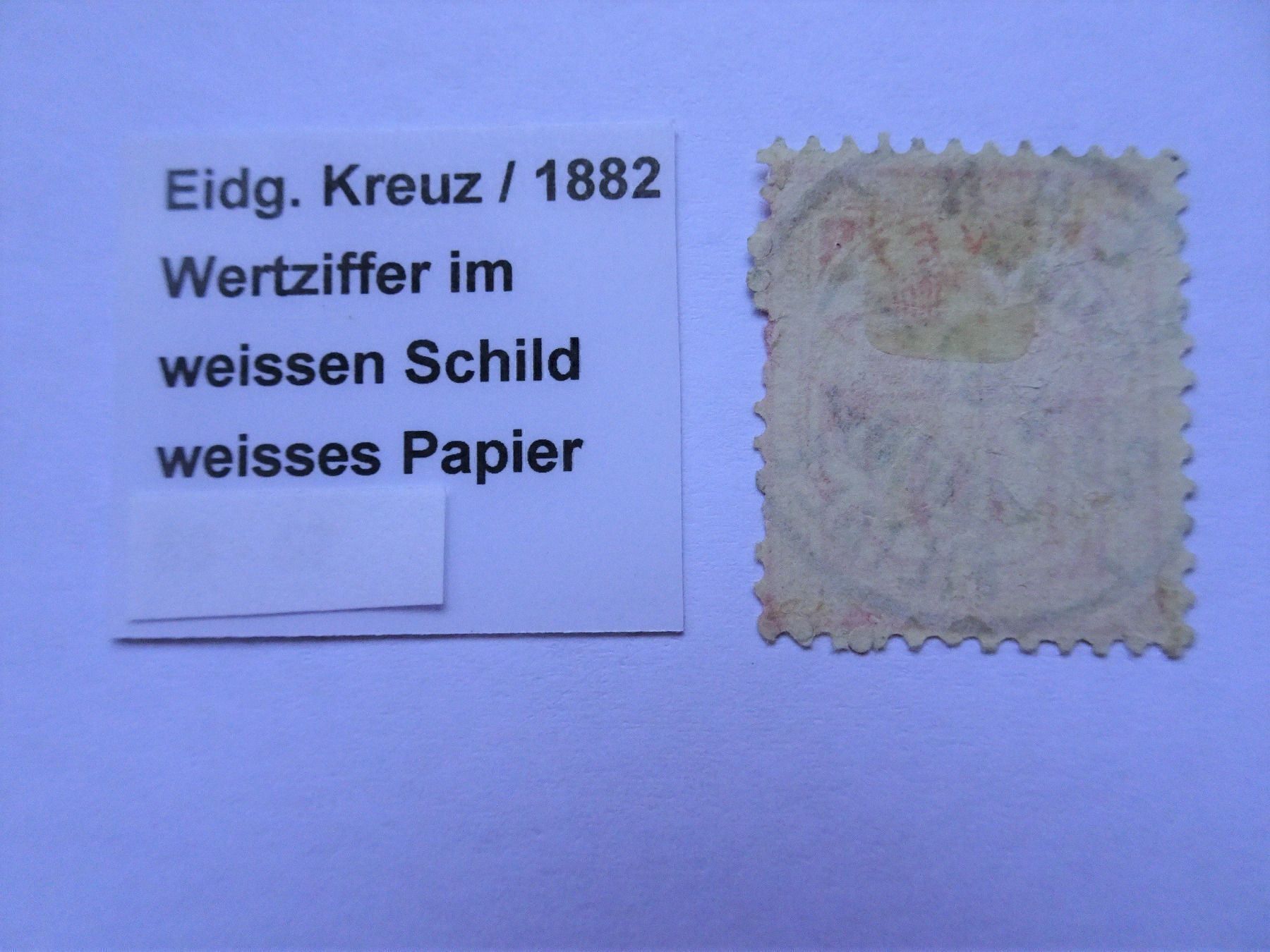 Tous les timbres: 1882 – D'occasion à Aadorf par Chnorli-Furz 1