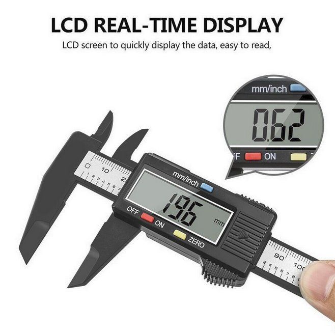 Misurare: Digitale Schieblehre 15 cm mit LCD-Anzeige NEU – Nuovo e nell'imballaggio originale da Plaffeien venduto da Rena88 2