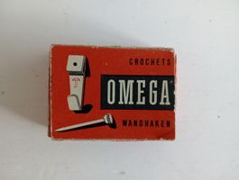 Vintage Omega Wandhaken - Seltenes Sammlerstück, Original