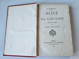 Rare! Livre ancien "Alice et sa cousine" E. Marshall - 1881