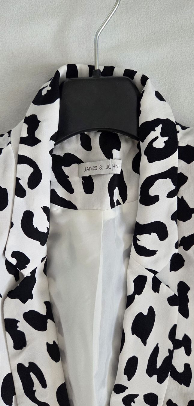 Giacche: Modernen Damenblazer mit markantem Leopardenmuster  – Nuovo (secondo la descrizione) da Belp venduto da mar_wyp6 2