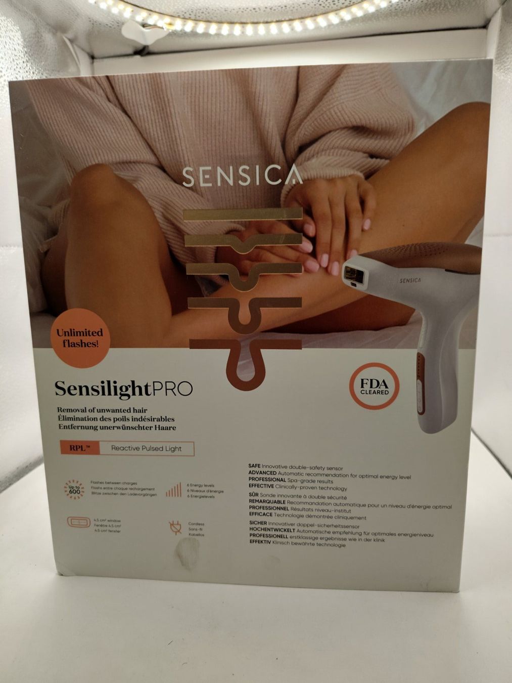 Epiliergeräte: Sensica - IPL Haarentferner Sensilight Pro – Neu und originalverpackt aus Dällikon von Retouren_Resale
