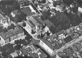 Winterthur ZH Stadthaus und Schulhaus Altstadt Luftaufnahm G