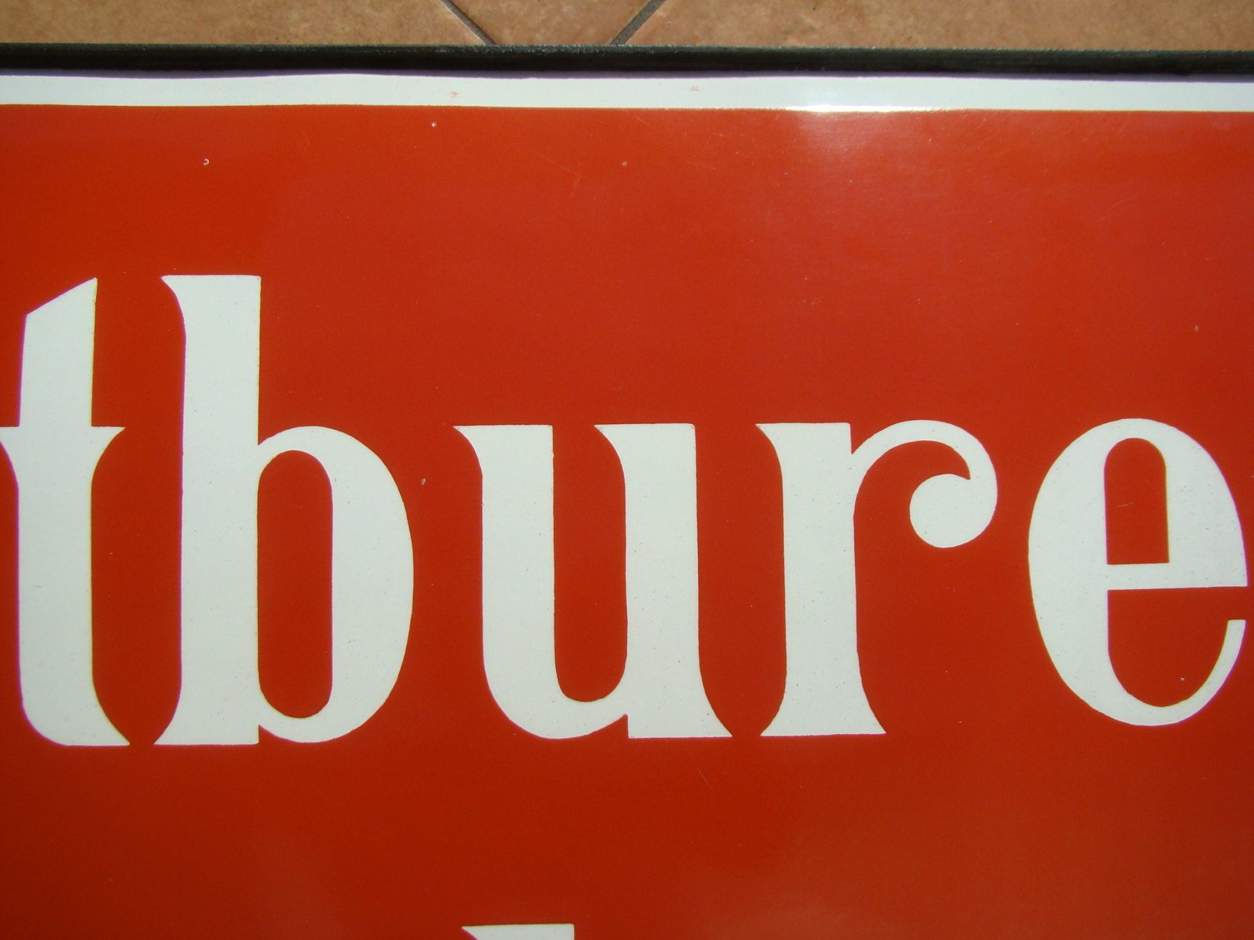 Insegne: Emailschild PTT Post Postbureau Riedern ( Kanton Glarus) alt – Usato da Walzenhausen venduto da Vanquish711 3