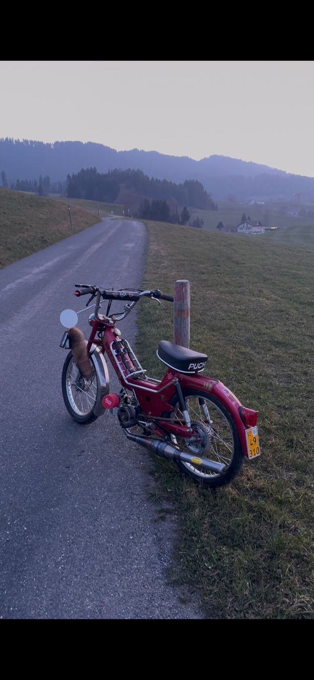 Puch Ciclomotori: Tankgepäckträger Chrom – Usato da Schindellegi venduto da Daniel-Bill
