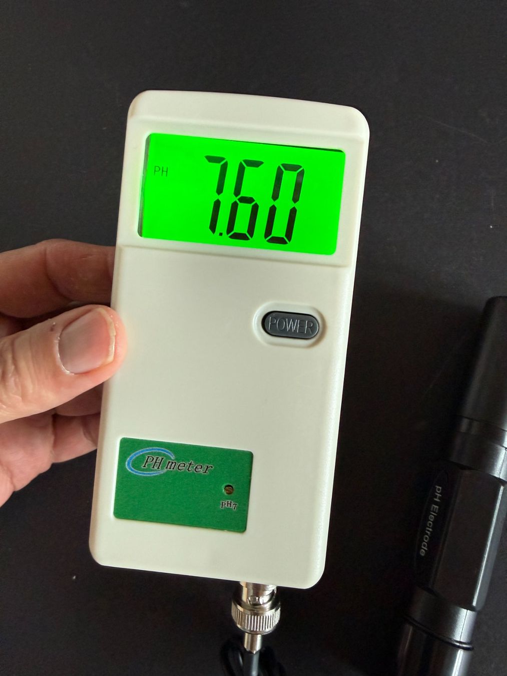 Misurare: pH Meter. Handgerät mit Glaselektrode NEU! – Usato da Lützelflüh-Goldb venduto da Elementis 1