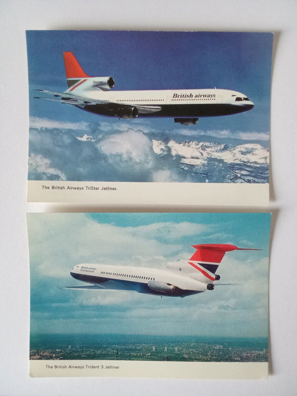 Cartoline postali: Aviatik 6 alte Ansichtskarten der British Airways – Usato da Bilten venduto da Bora3 1