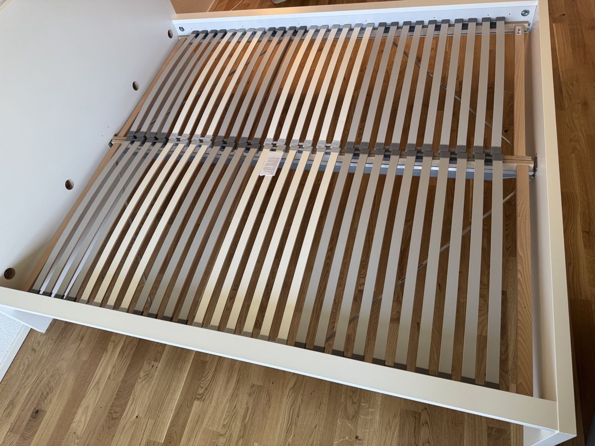 Ikea Letti: IKEA Malm Bett Weiss mit Lattenrost 180cm – Nuovo (secondo la descrizione) da Zug venduto da Katenths 5