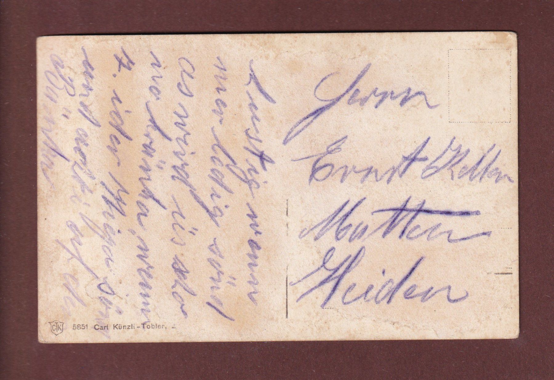 Cartoline postali: HERISAU - Teil mit Kirche – Usato da Pully venduto da nicecards-shop 1