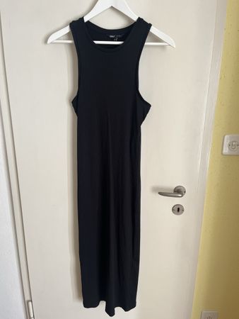 Schwarzes Langes Kleid Only M