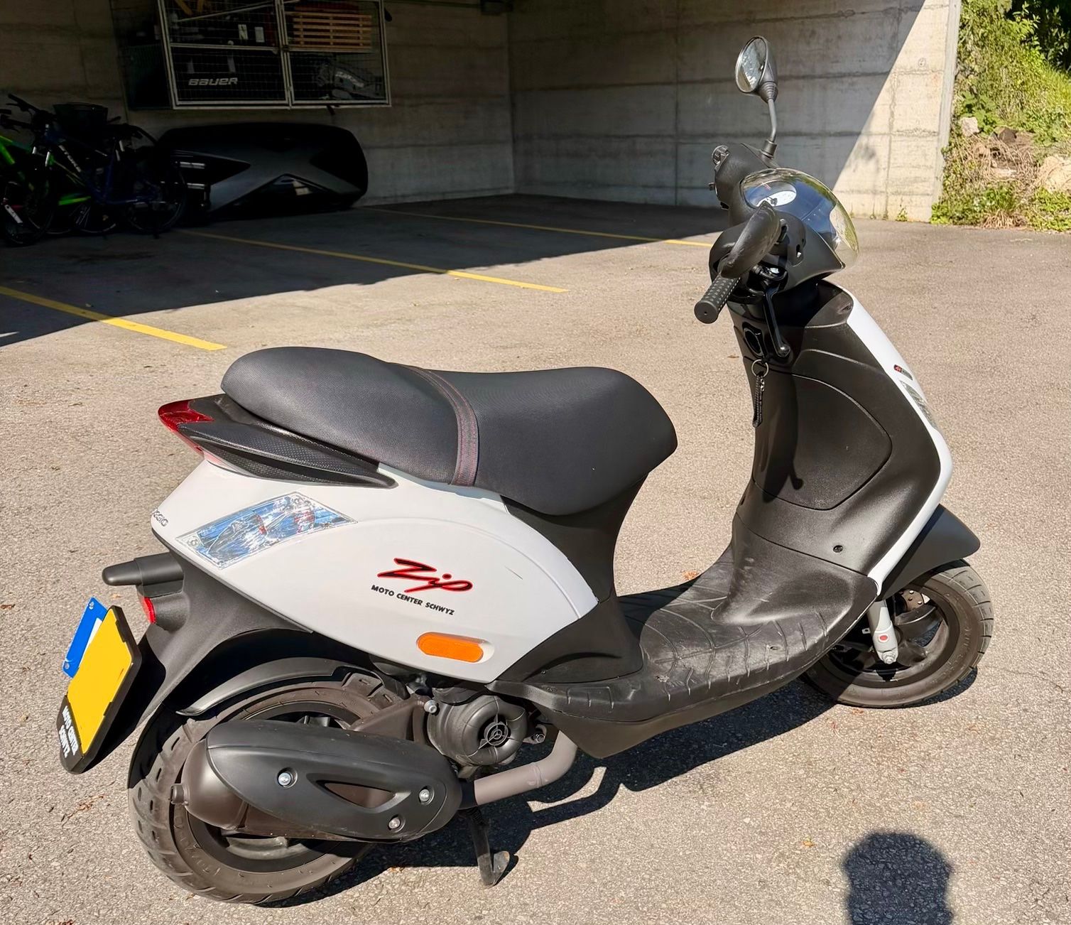 Piaggio Strada: Piaggio ZIP 50 weiss – Usato da Gersau venduto da walin_6442