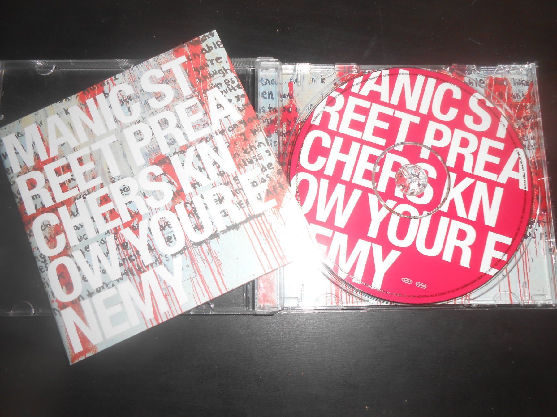 CDs: Manic Street Preachers – Know Your Enemy / 2001 – Gebraucht aus Aarberg von witchhunter01