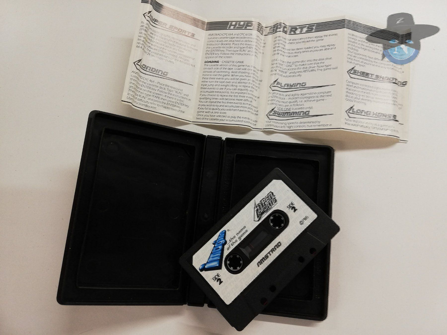 Giochi: Hyper Sports / Amstrad Schneider CPC 464 – Usato da St. Gallen venduto da zorro_dc 4