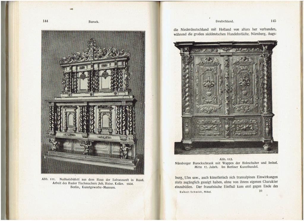 Libri: MÖBEL, Robert Schmidt, 1919 – Difettoso da Flims - Dorf venduto da Stagediver 7