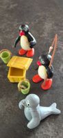 Pingu Figuren Set mit Robbe  Vintage 90er Jahre