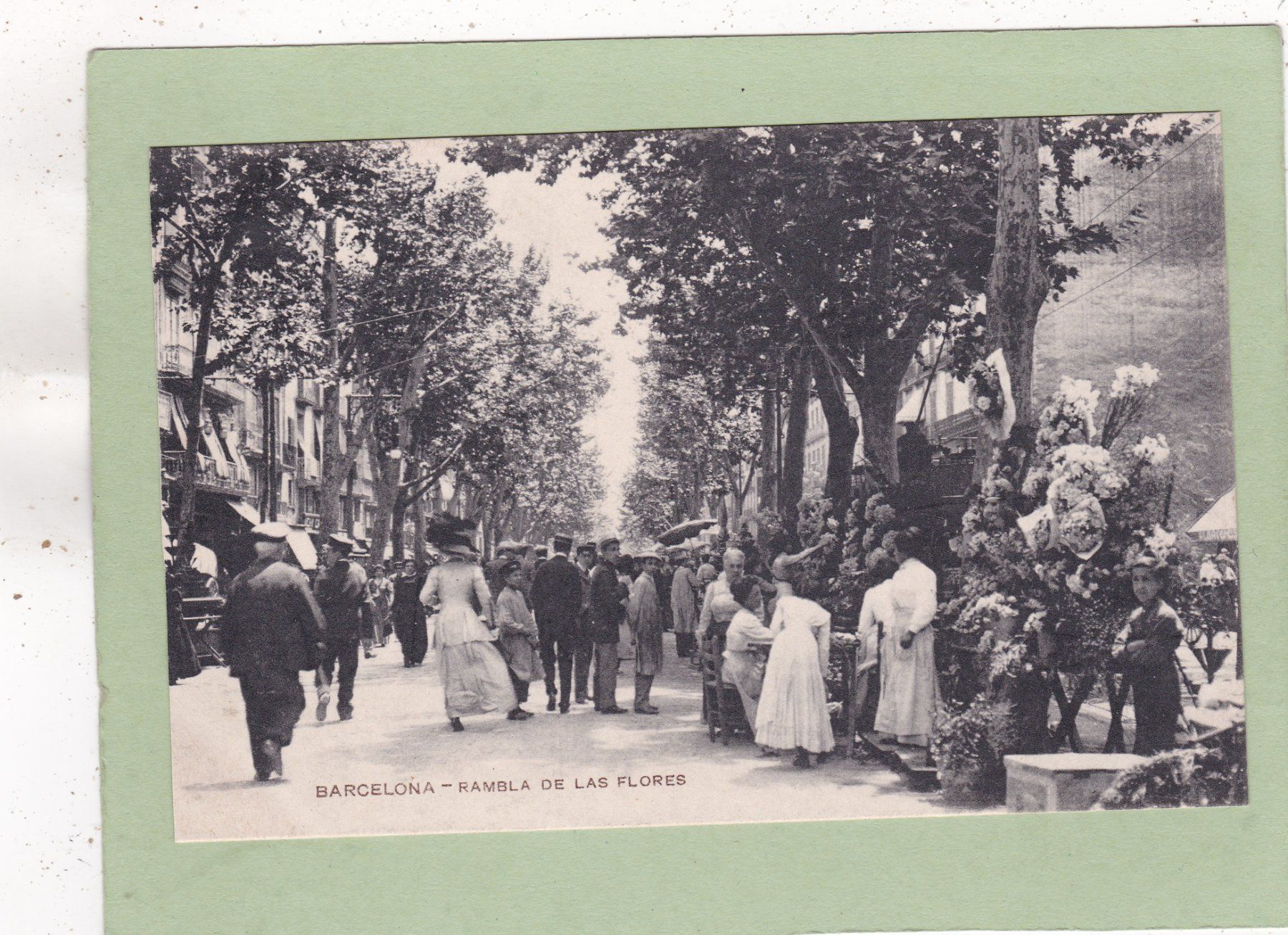 Cartoline postali: Spanien Barcelona Rambla de las Flores – Usato da Herisau venduto da Lisegrat2008