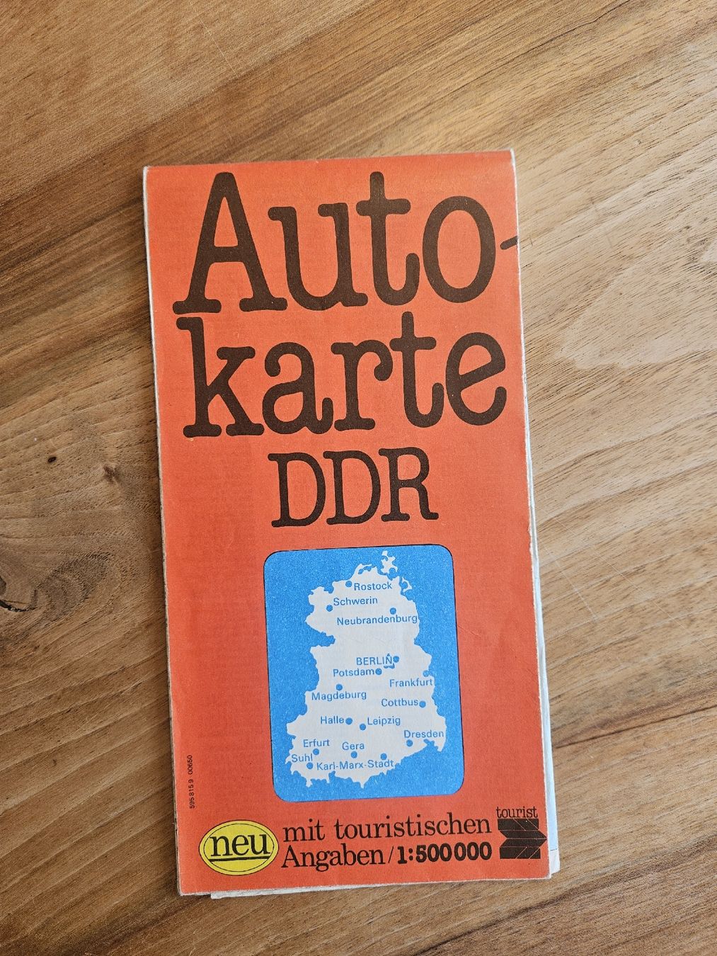 Cartine & Atlanti: Autokarte DDR 1984 – Usato da Winterthur venduto da Dsc3