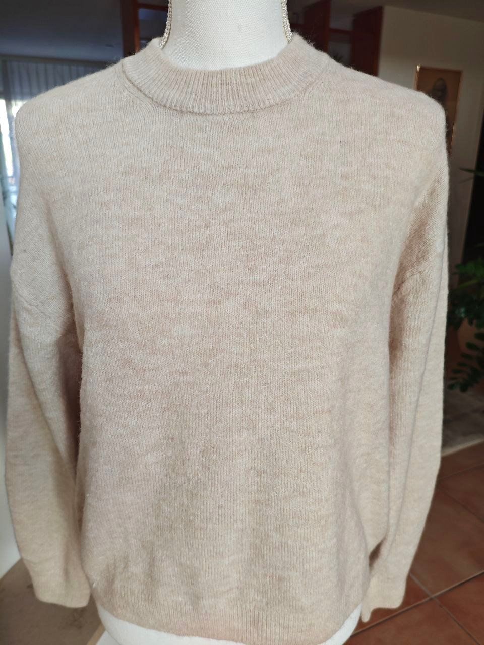 H&M Maglioni & Felpe: DAMEN WOLLE PULLOVER  GR.S H&M, HELL BEIGE, NEU – Nuovo e nell'imballaggio originale da Weiningen ZH venduto da actera 7