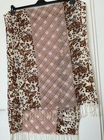 PASCHMINA 100% feine Wolle Schal 58 x 165 cm