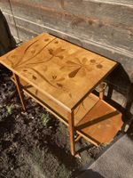 art nouveau style Gallé, table à thé Tisch antik