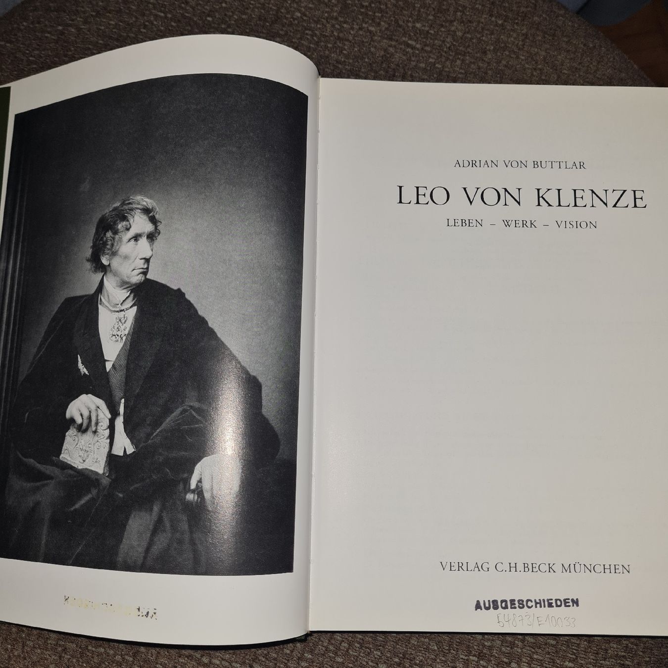 Libri: Werkkatalog Architekt Leo von Klenze  – Usato da Basel venduto da Piscosour01 1