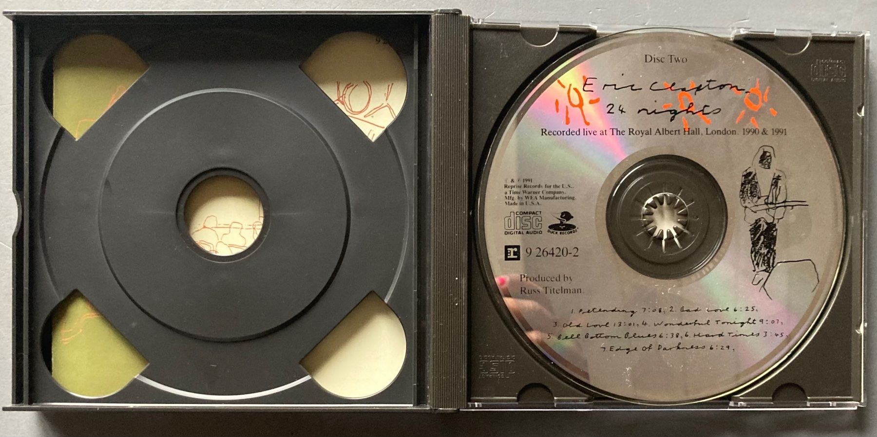 CDs: ERIC CLAPTON - 24 NIGHTS – Gebraucht aus Poliez-Pittet von Newtown-Records 3