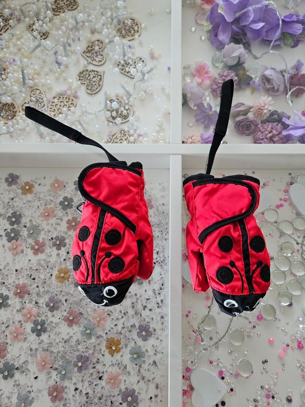 Ziener Guanti & manicotti: Ziener Handschuhe Marienkäfer – Usato da Unterägeri venduto da Sleepbear