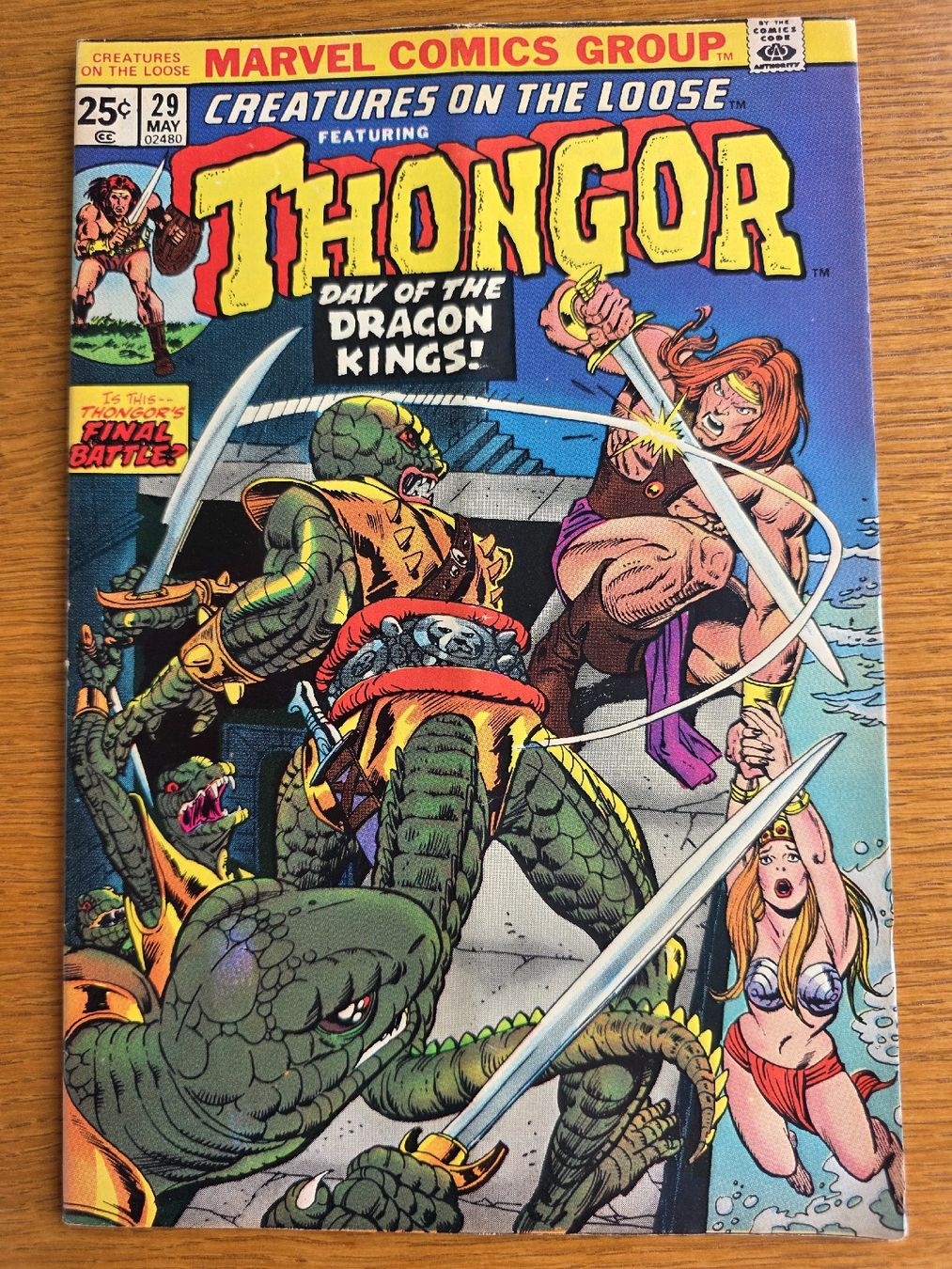 Fumetti: comics marvel group 1974 Thongor originale usa  – Usato da montsevelier venduto da FREDERIC-B